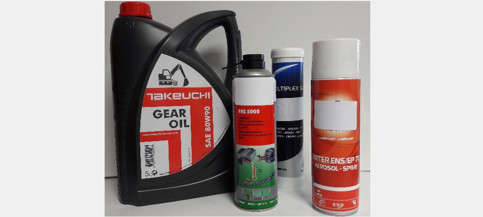 lubrifiants pour matériels de travaux publics