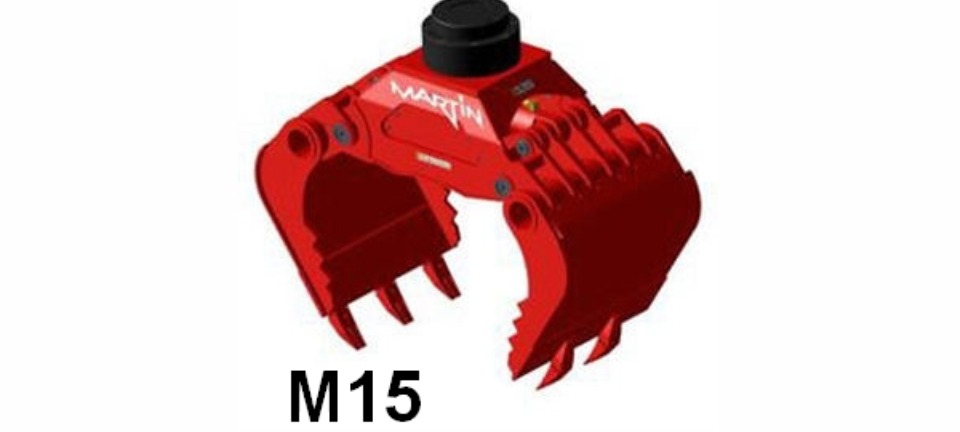 Pinces pour engins de chantier