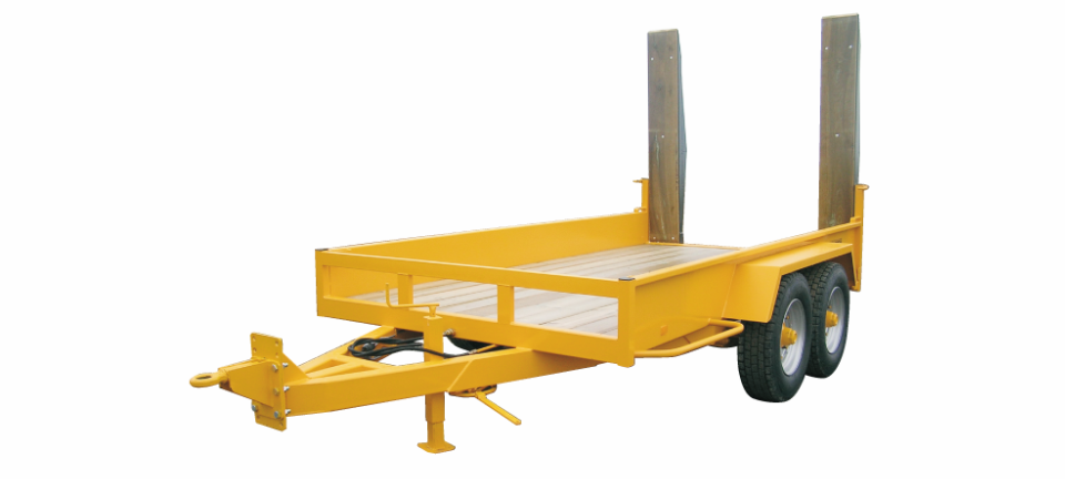 remorque pour mini pelle