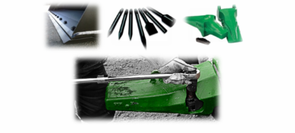 dents pour mini pelle