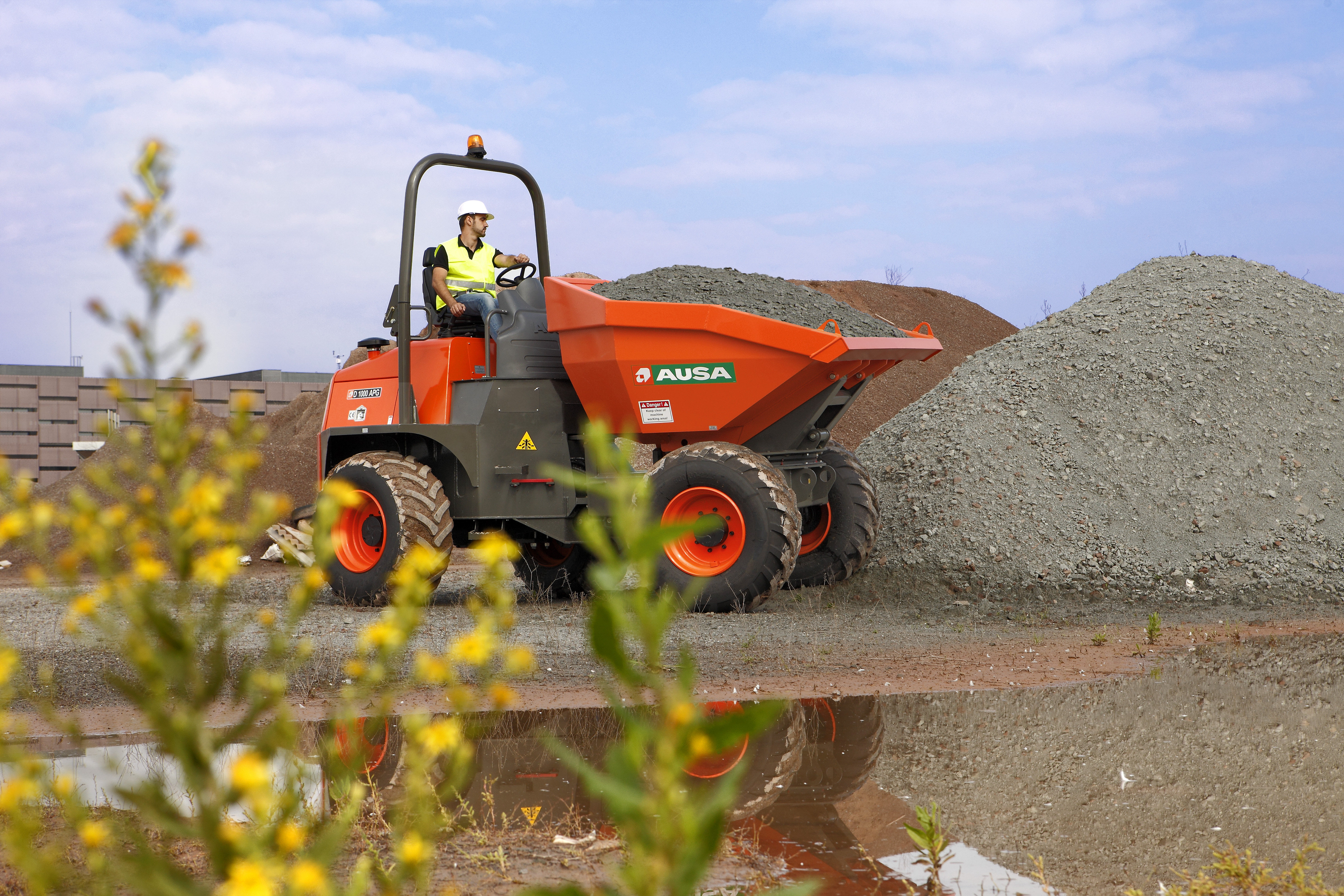 Dumper sur pneus D 1000 APG